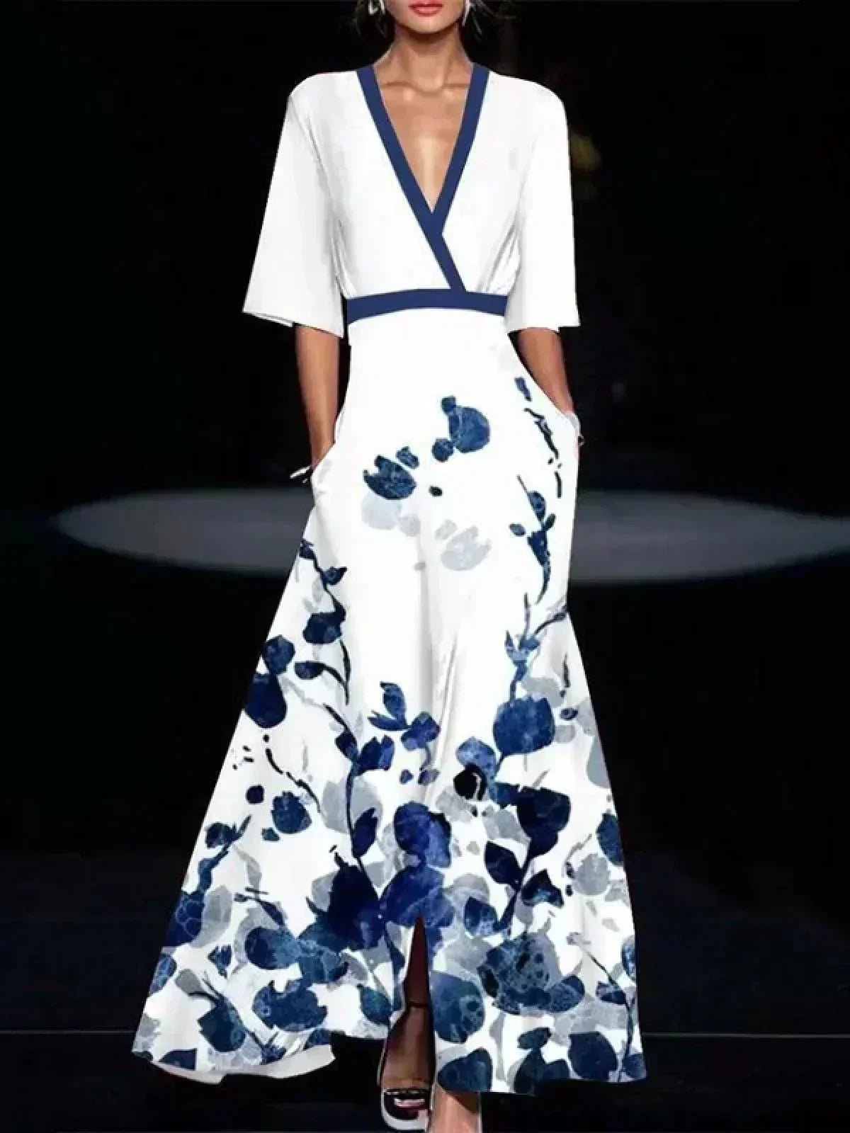 Tahlia | Robe en Viscose Élégante