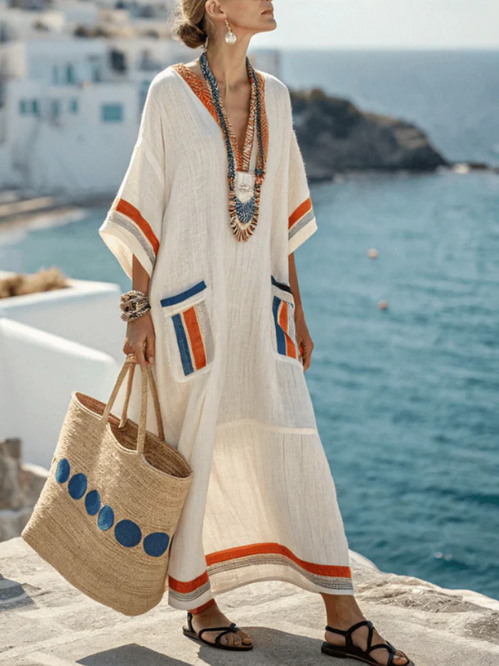 Ekeesha™ Robe Élégante Flatteuse