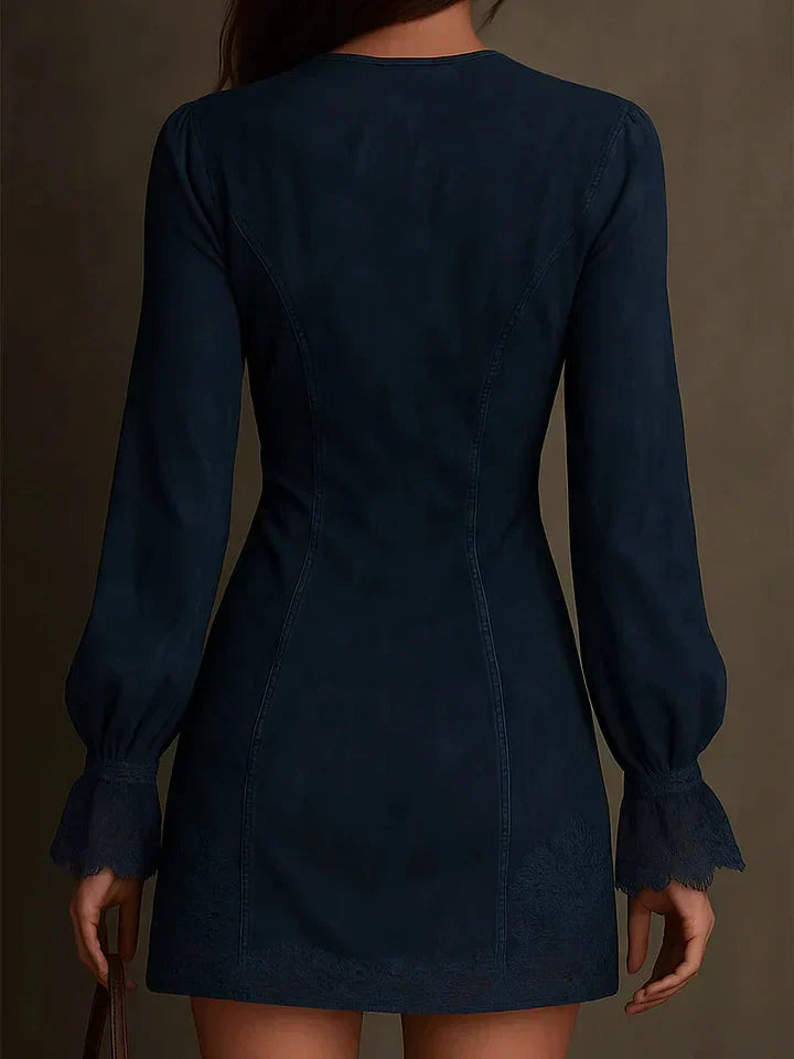 Debbie | Robe Mini en Suède