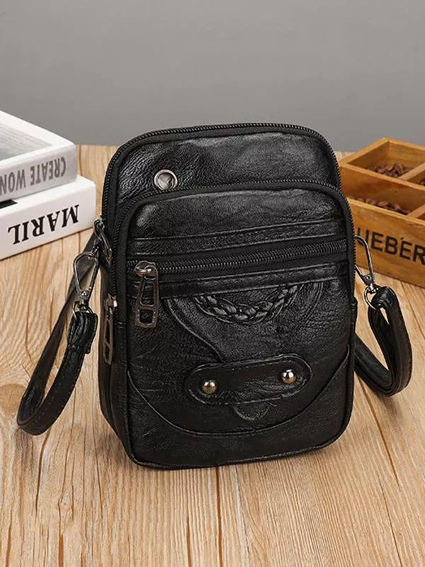 Vellana - Sac à bandoulière en cuir vintage