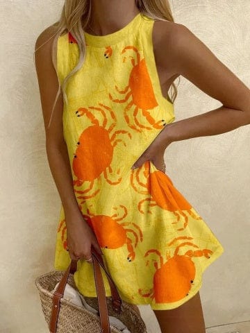 Adalee™ Robe Mini en Lin