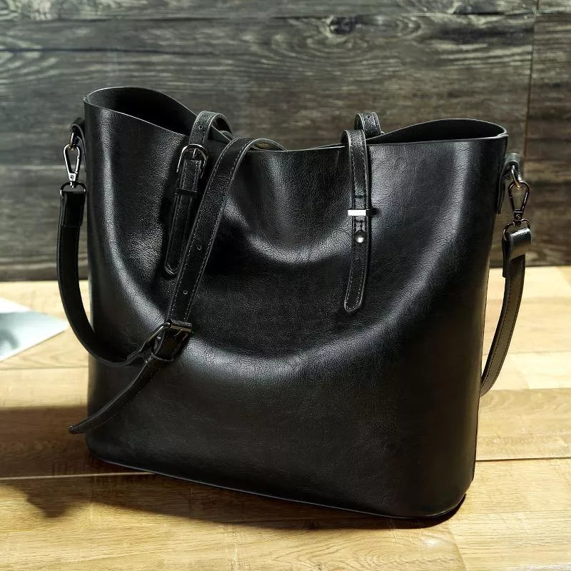 Nicole - Vintage Leather Crossbody Bag