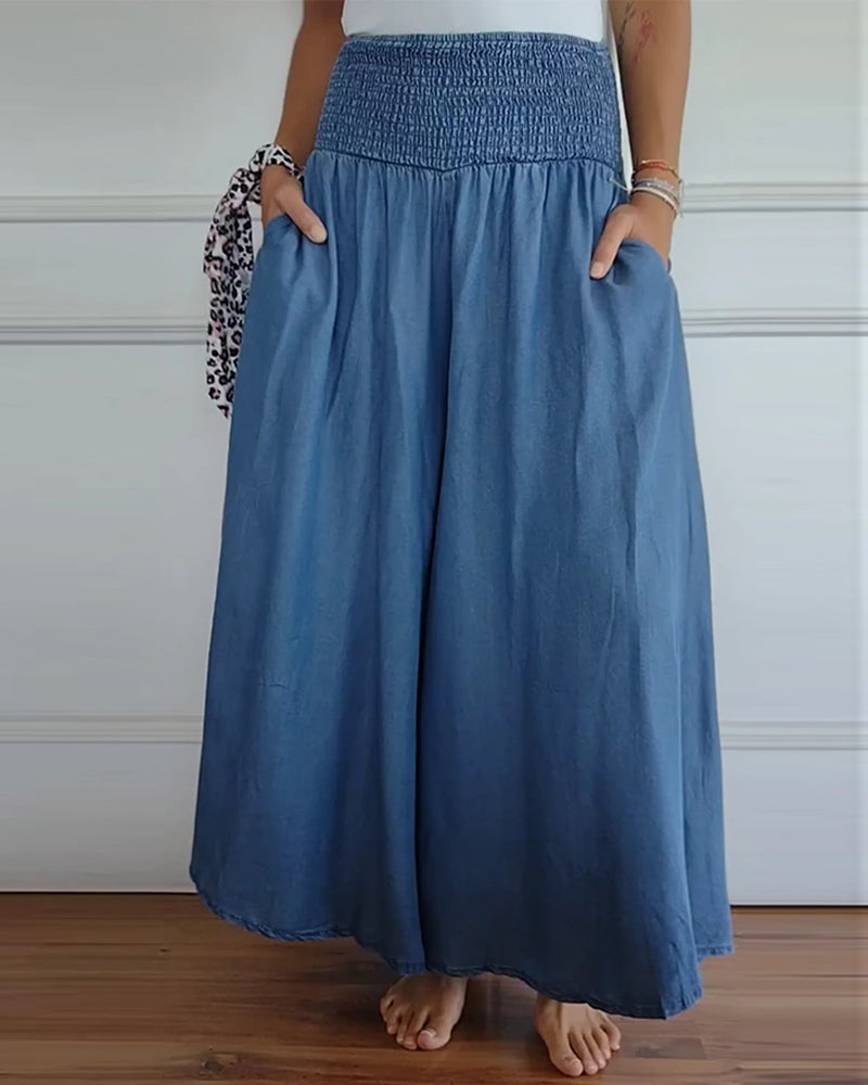 Reina - Pantalon large confortable