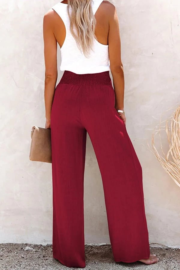 BRIAR – PANTALONS RELAXÉS HAUTS À LA TAILLE