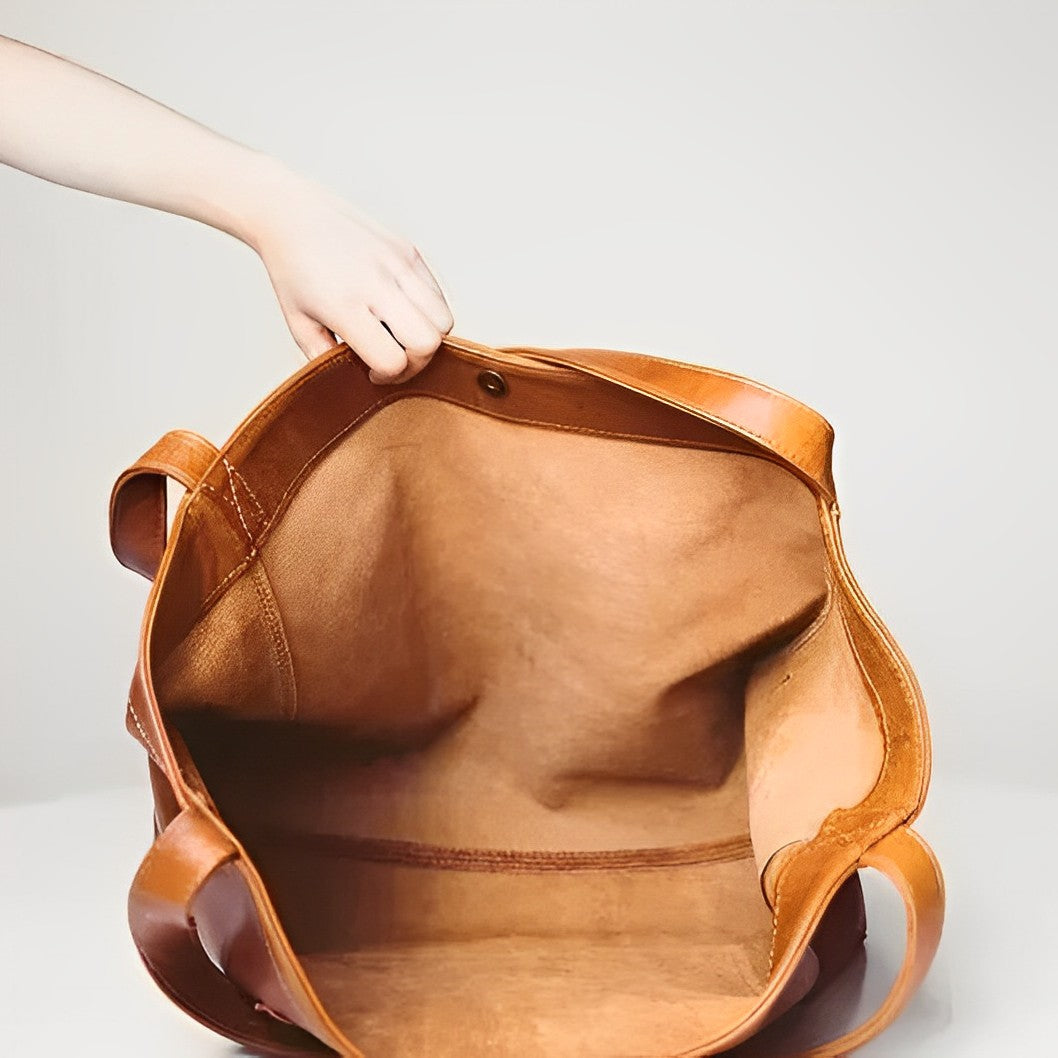 Aurora - Sac en cuir vintage à bandoulière