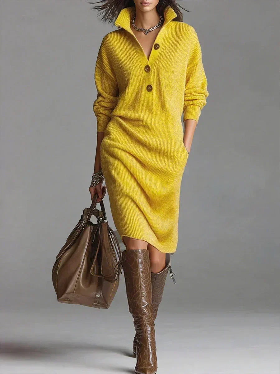 Janice | Robe Pull Élégante