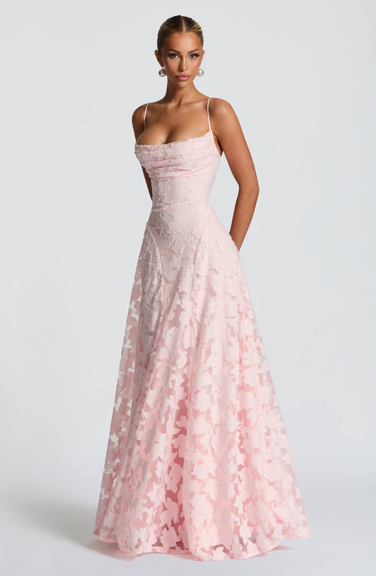 Francisa™ | Charming Long Lace Dress