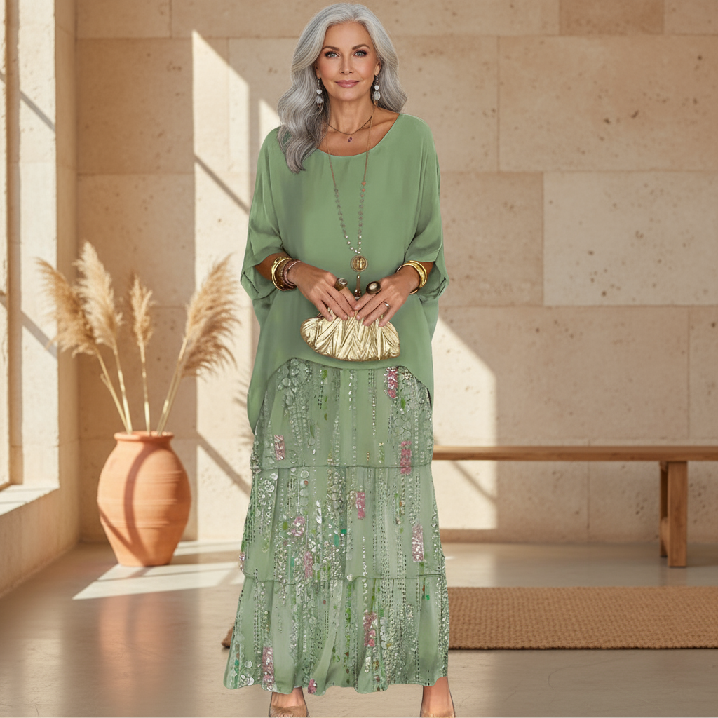 Alessia – Boho Layered Dress