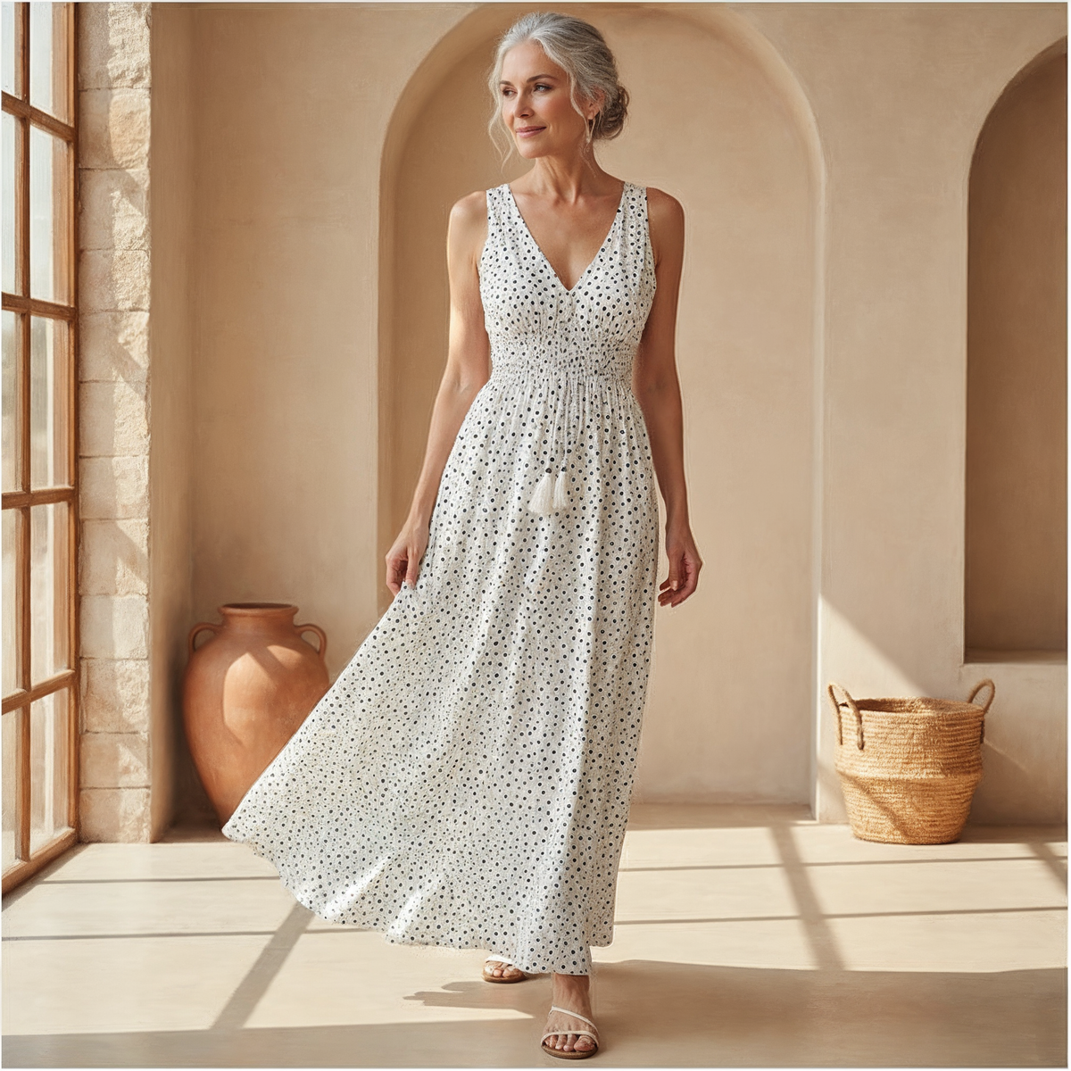 Gaia – Boho Maxi Dress