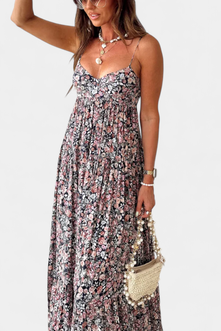 Robe Maxi Reyna avec Dos Nu