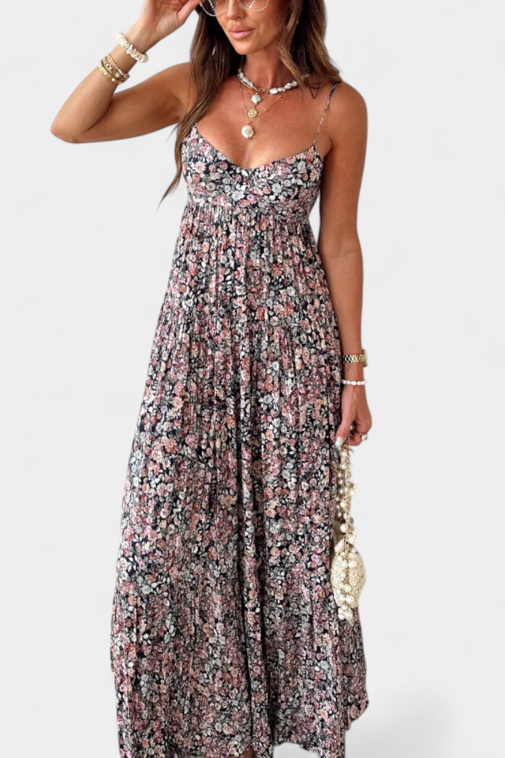 Robe Maxi Reyna avec Dos Nu