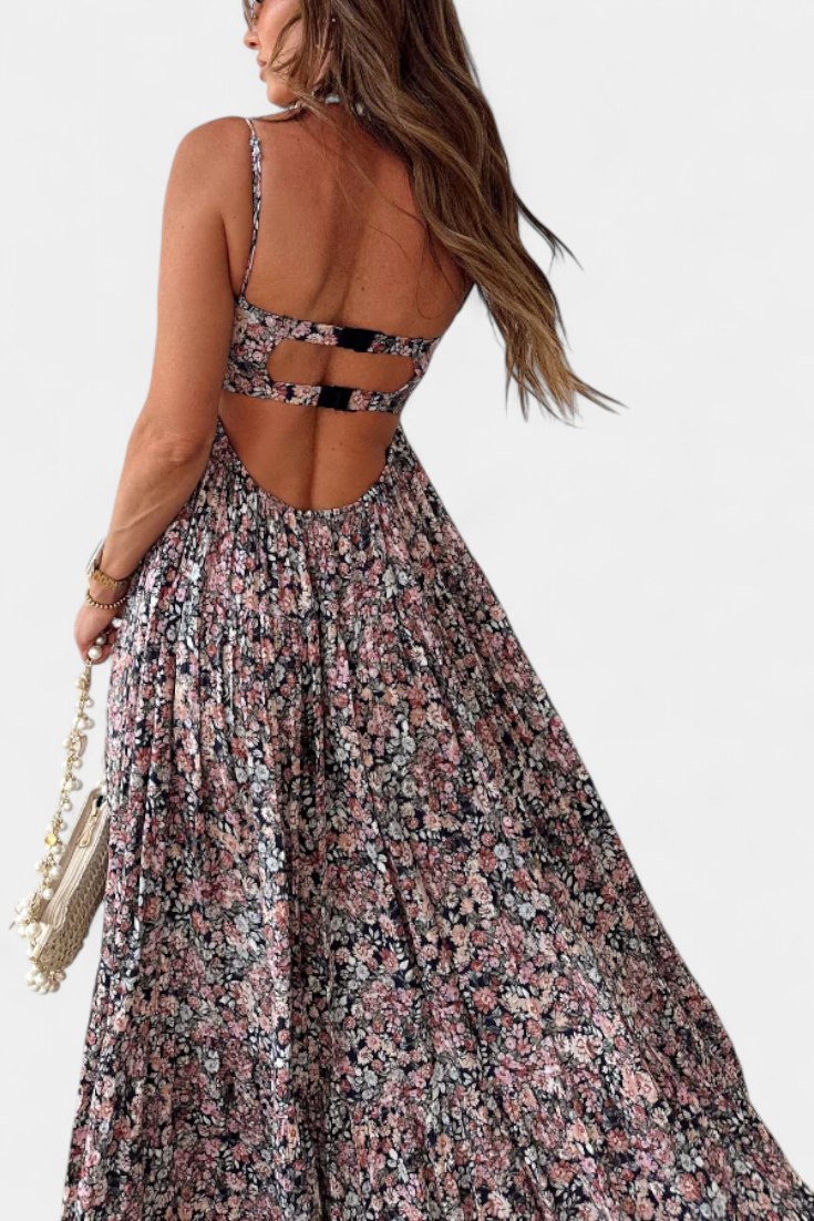 Robe Maxi Reyna avec Dos Nu