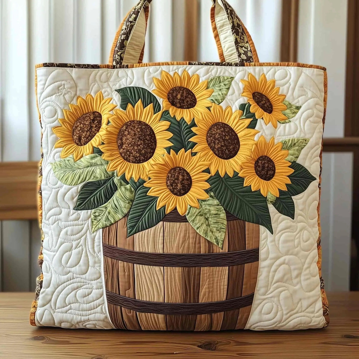 SAC À MAIN FAIT MAIN - TOURNESOL