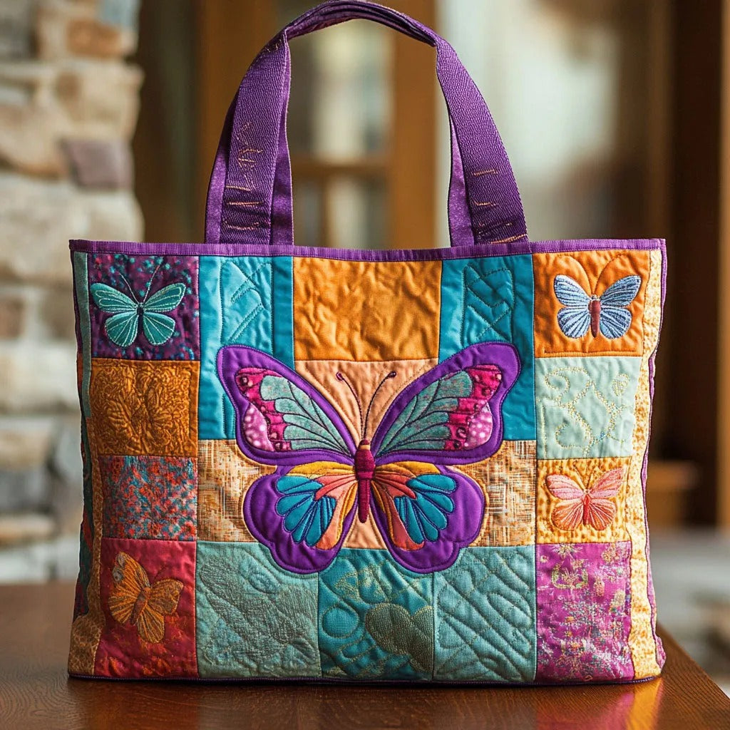 SAC À MAIN FAIT MAIN - PAPILLON