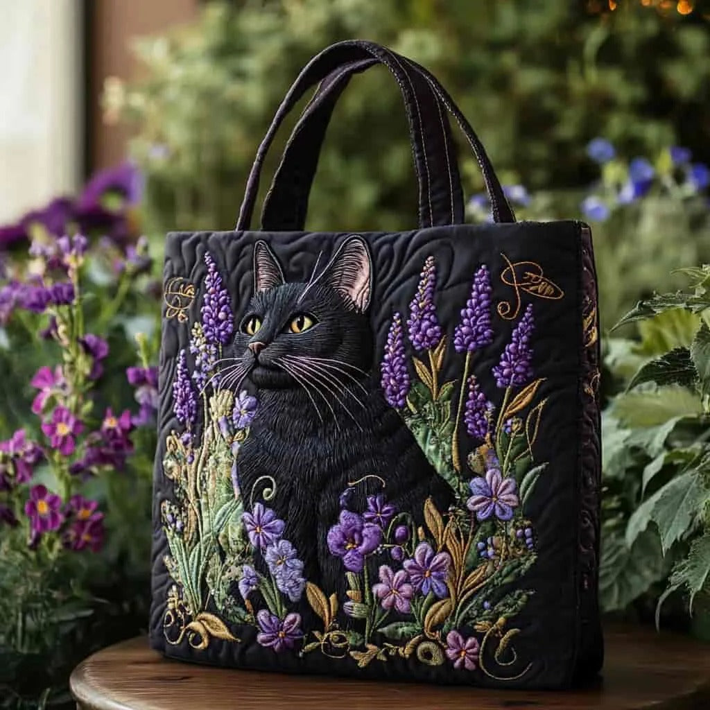 SAC FAIT MAIN - CHAT NOIR