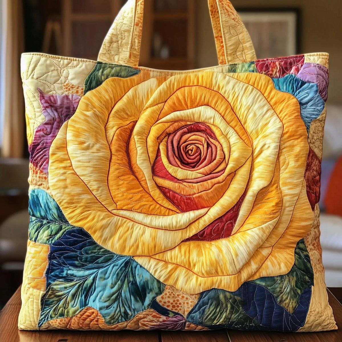 SAC FAIT MAIN - EXPLOSION JAUNE