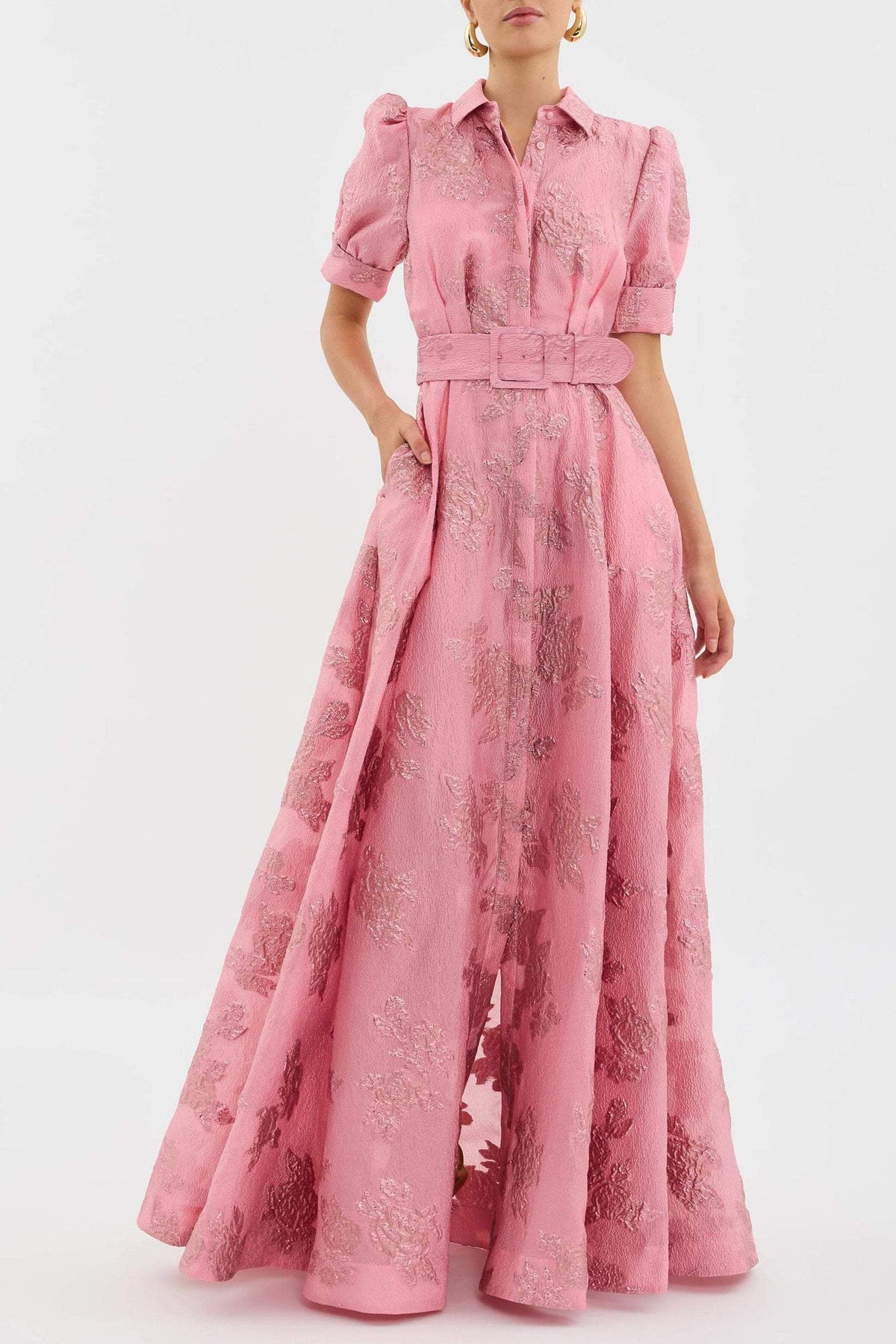 Celina | Short Puff Sleeves Dress