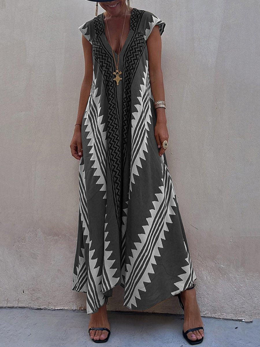 Boho™ | Sleeveless V Dress