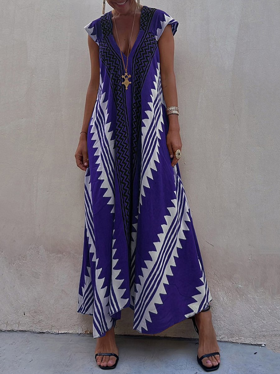 Boho™ | Sleeveless V Dress