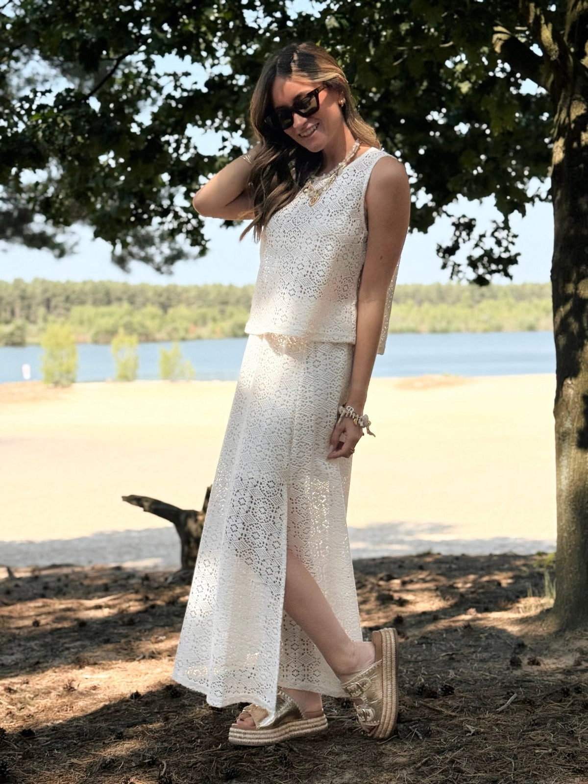 The Zita Off-White Set