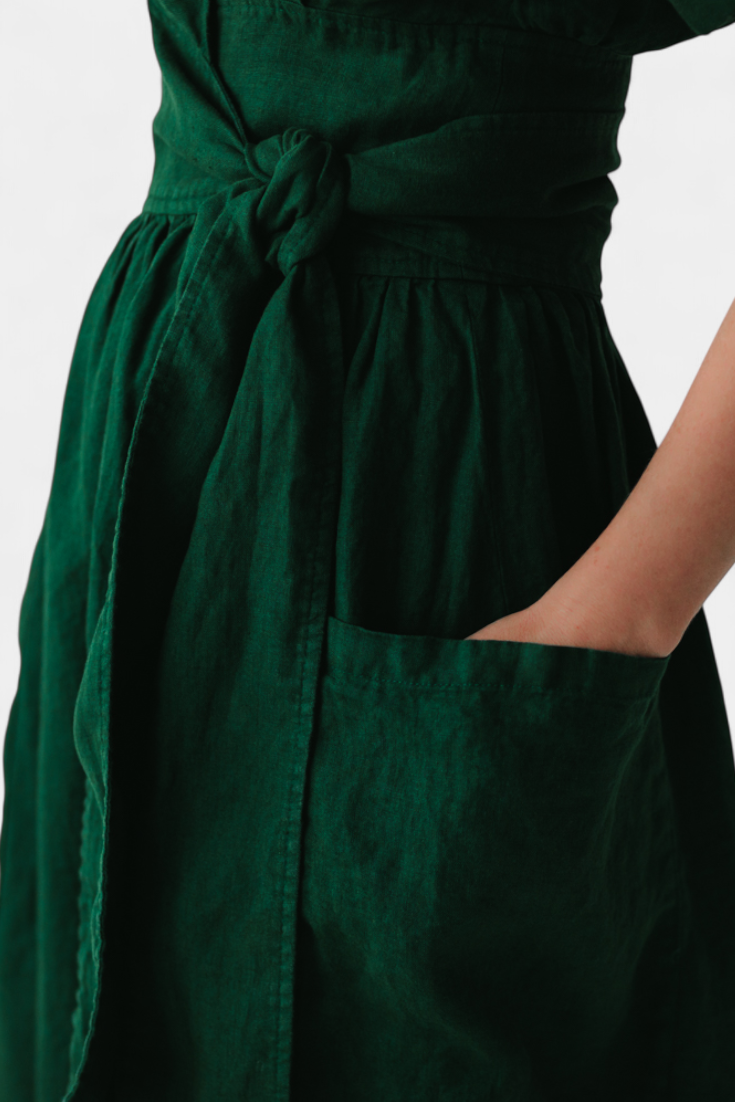 Cressida | Robe Exclusive avec Décolleté en V et Taille Ajustable