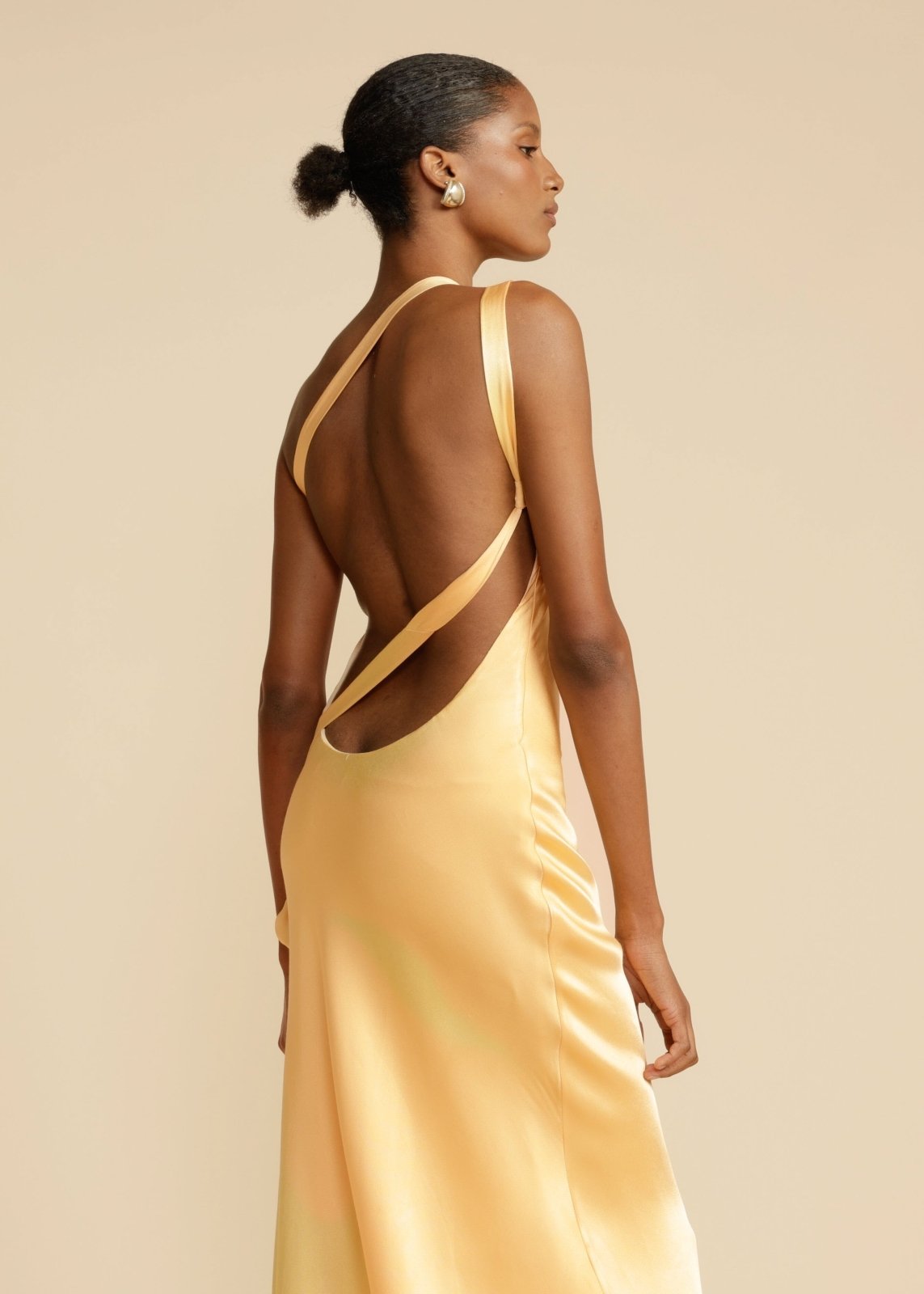 Sophia™ | Silk Maxi Dress with Elegant Straps