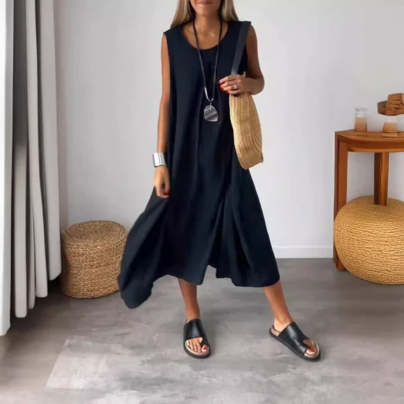 Amelia – Sleeveless Boho Dress