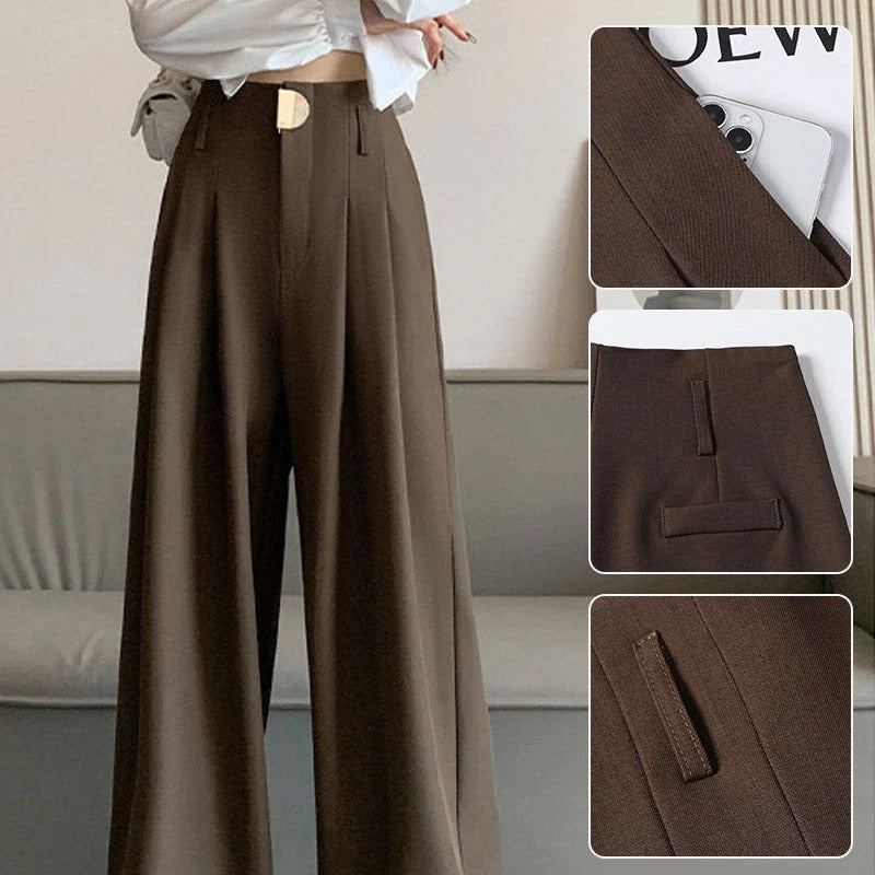 TAHLIA – PANTALONS FEMMES HAUTS À LA TAILLE VERSATILES