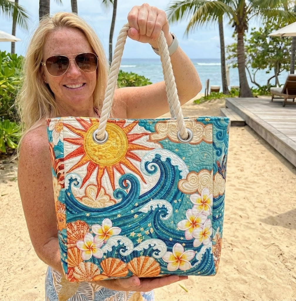Sac de Plage Matelassé Halo Chaud