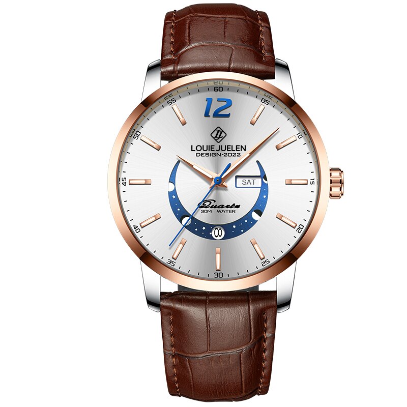 Montre Élegante Luminous Moon Phase™