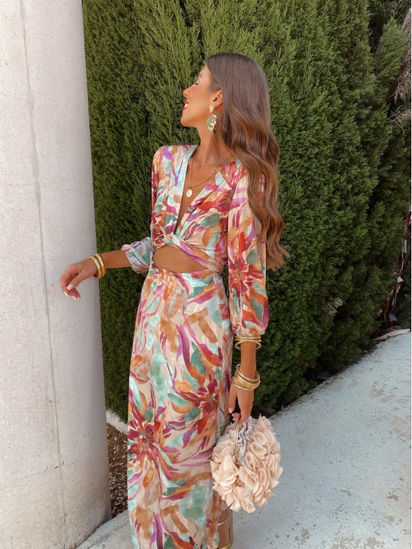 Danika | Robe Élégante avec Découpe