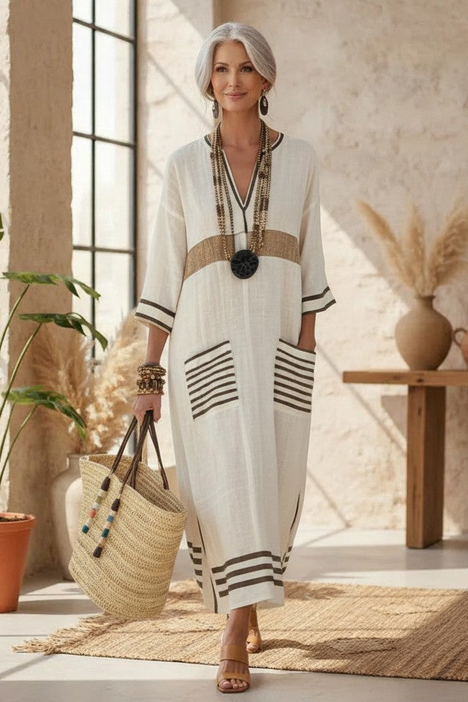 Allegra – Boho Summer Maxi Dress