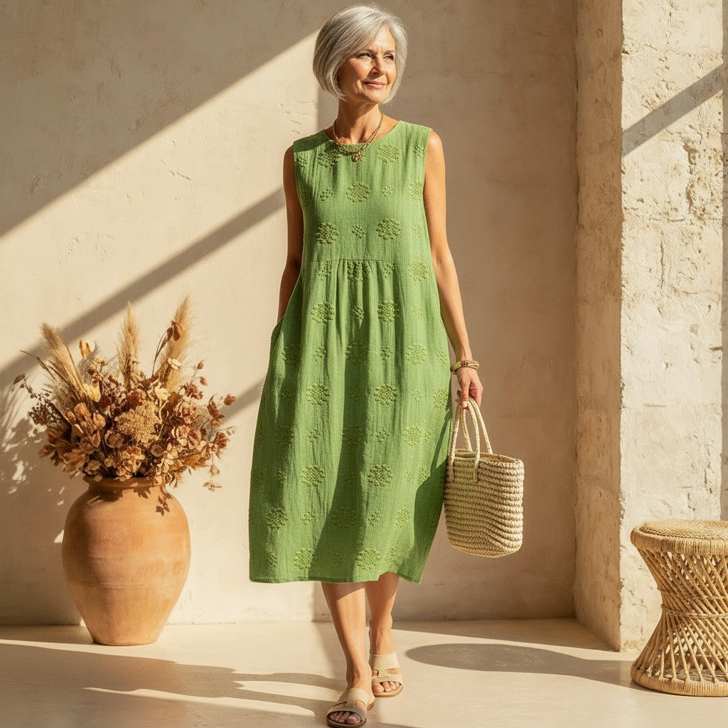 Chiara – Boho Dress with Embroidery