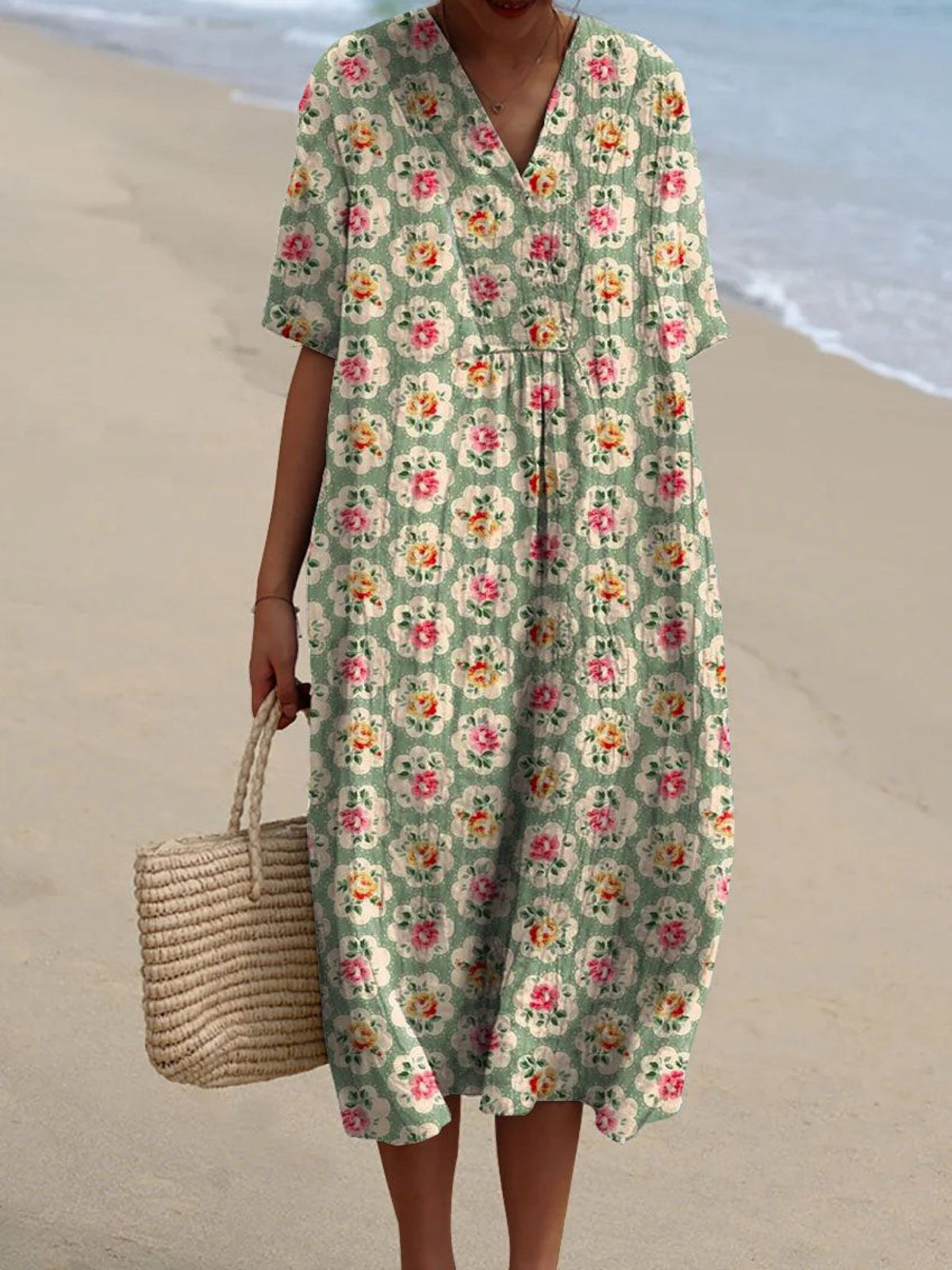 Femke | Robe Florale Vintage - Édition Limitée
